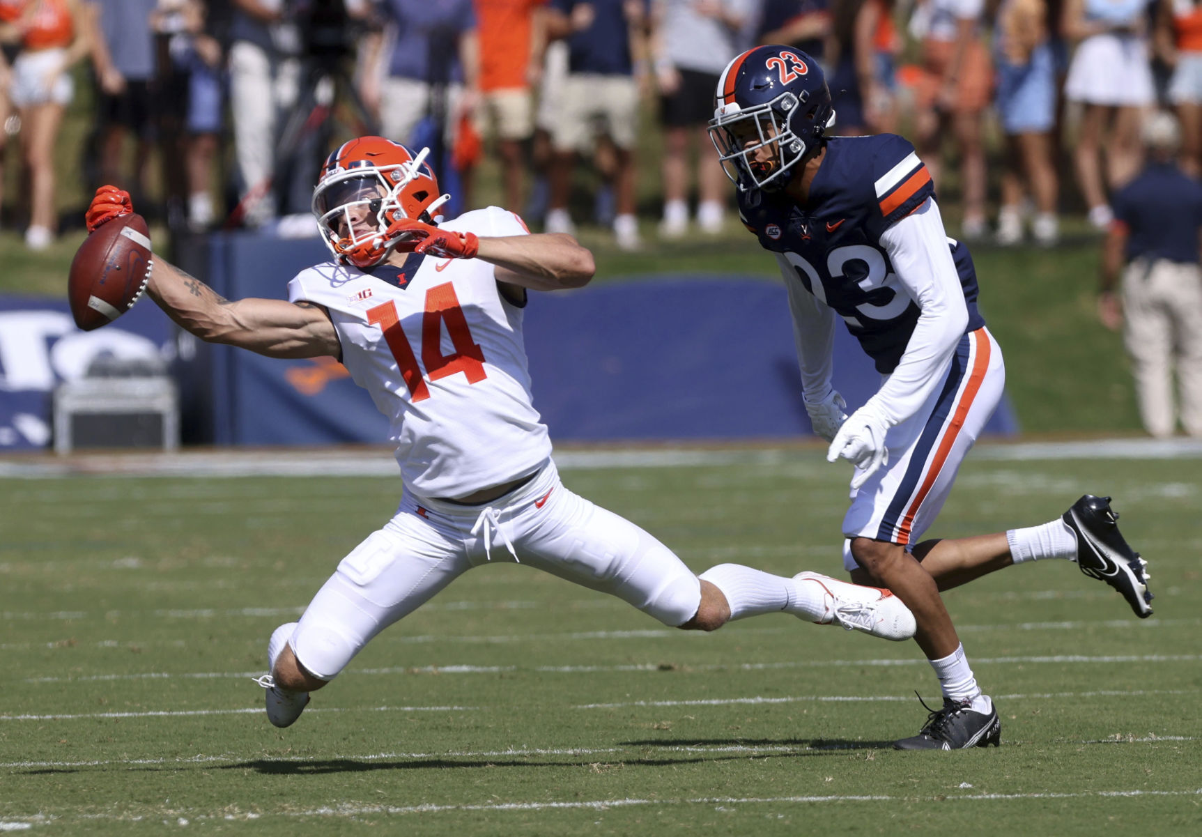Illinois Virginia Football